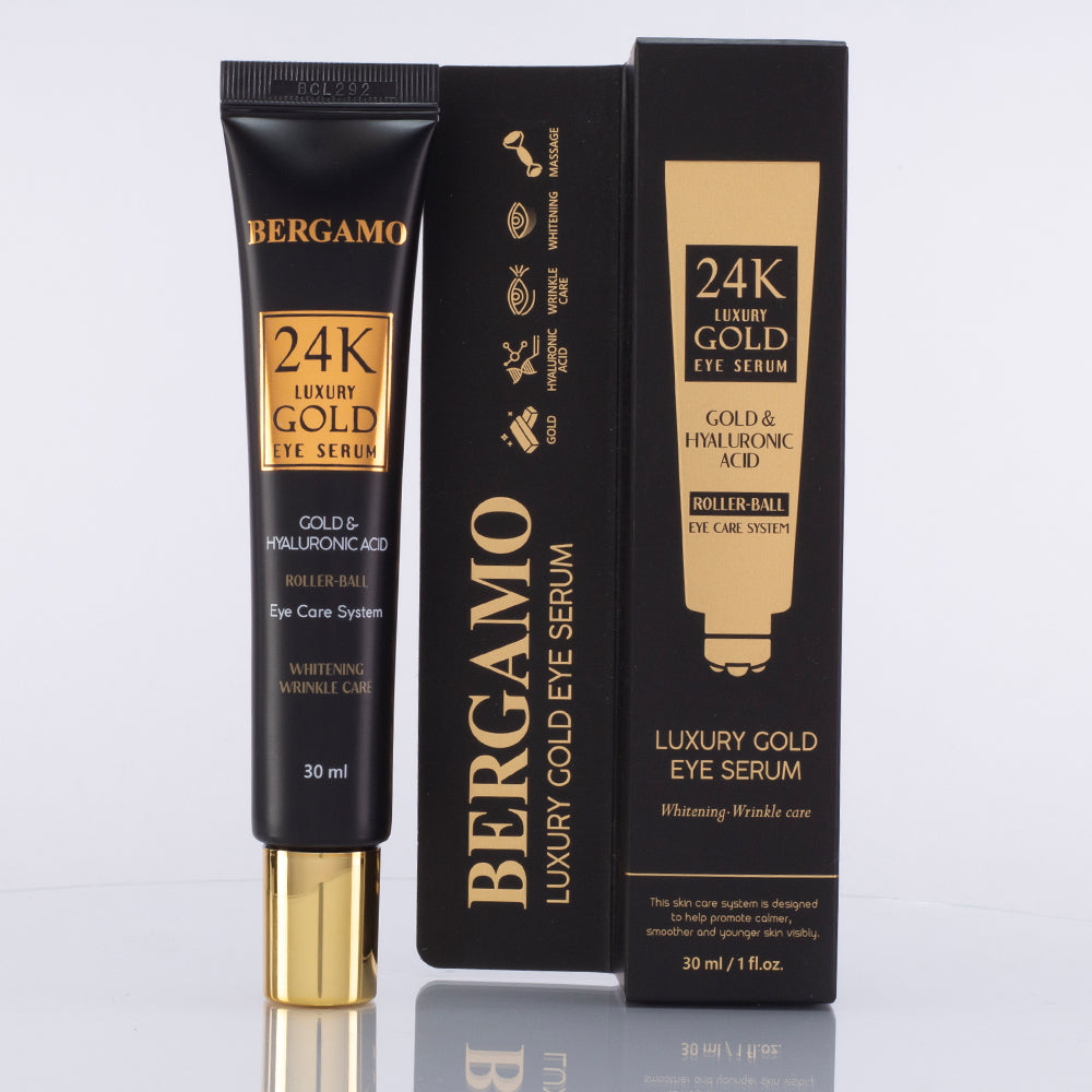 Serum de lux pentru ochi cu aur de 24K Bergamo 4 