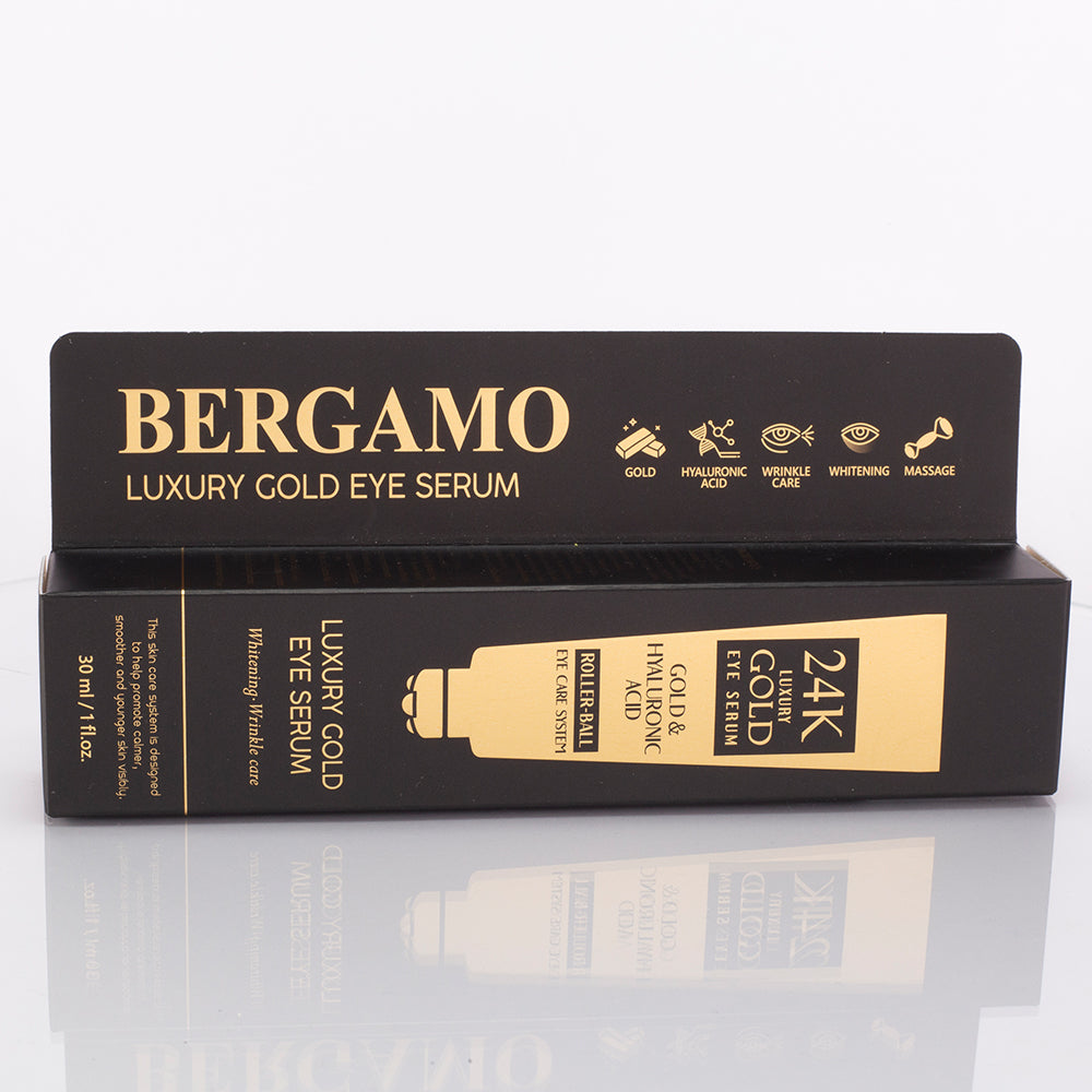 Serum de lux pentru ochi cu aur de 24K Bergamo 7 