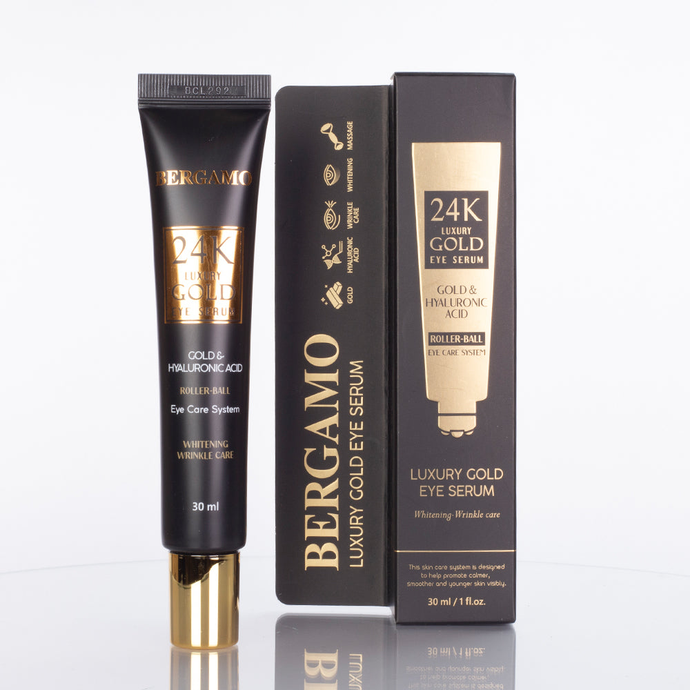 Serum de lux pentru ochi cu aur de 24K Bergamo 8 