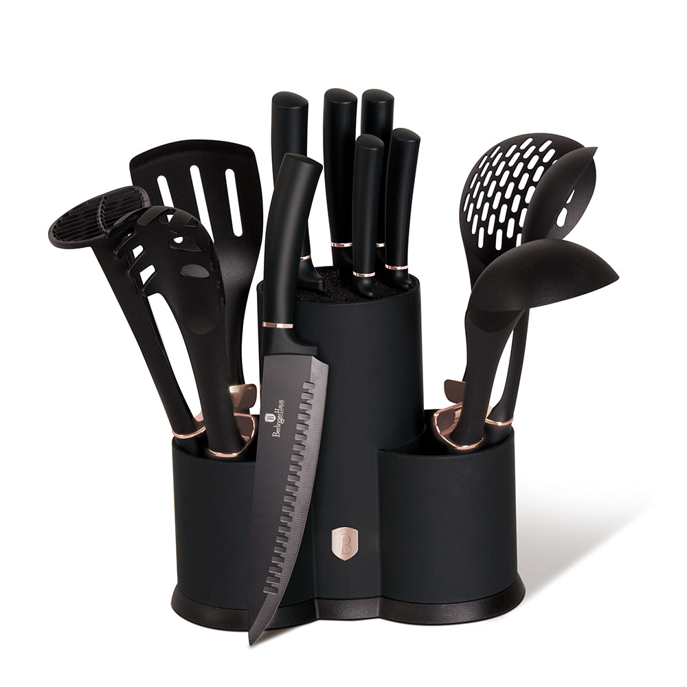 Set de cuțite și ustensile de bucătărie Berlinger Haus, 12 piese