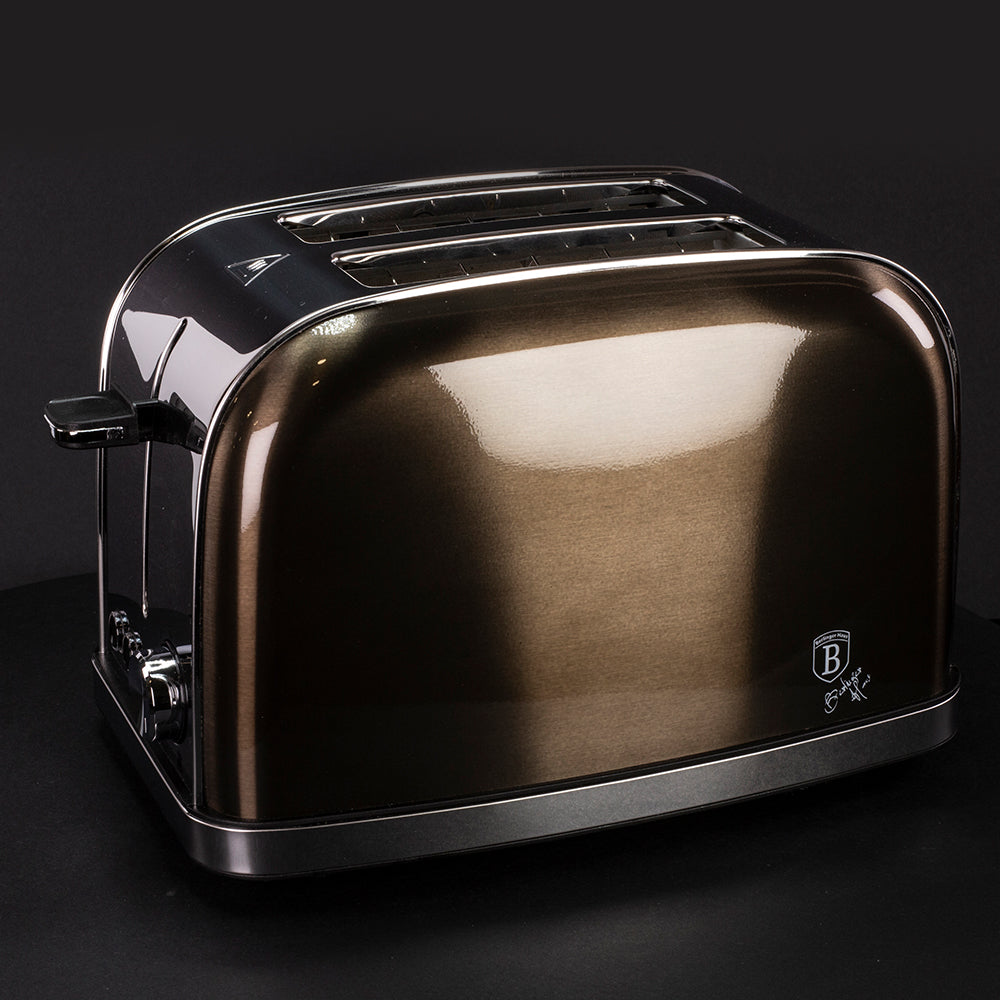 Toaster Berlinger Haus Haus Metallic Line Ediția Negru Strălucitor 1 