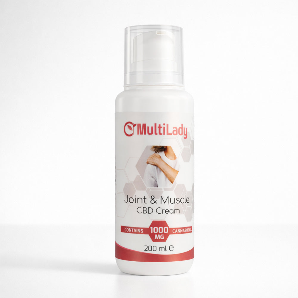 Cremă pentru Articulații și Mușchi MultiLady CBD 1000 mg – 200 ml 1 