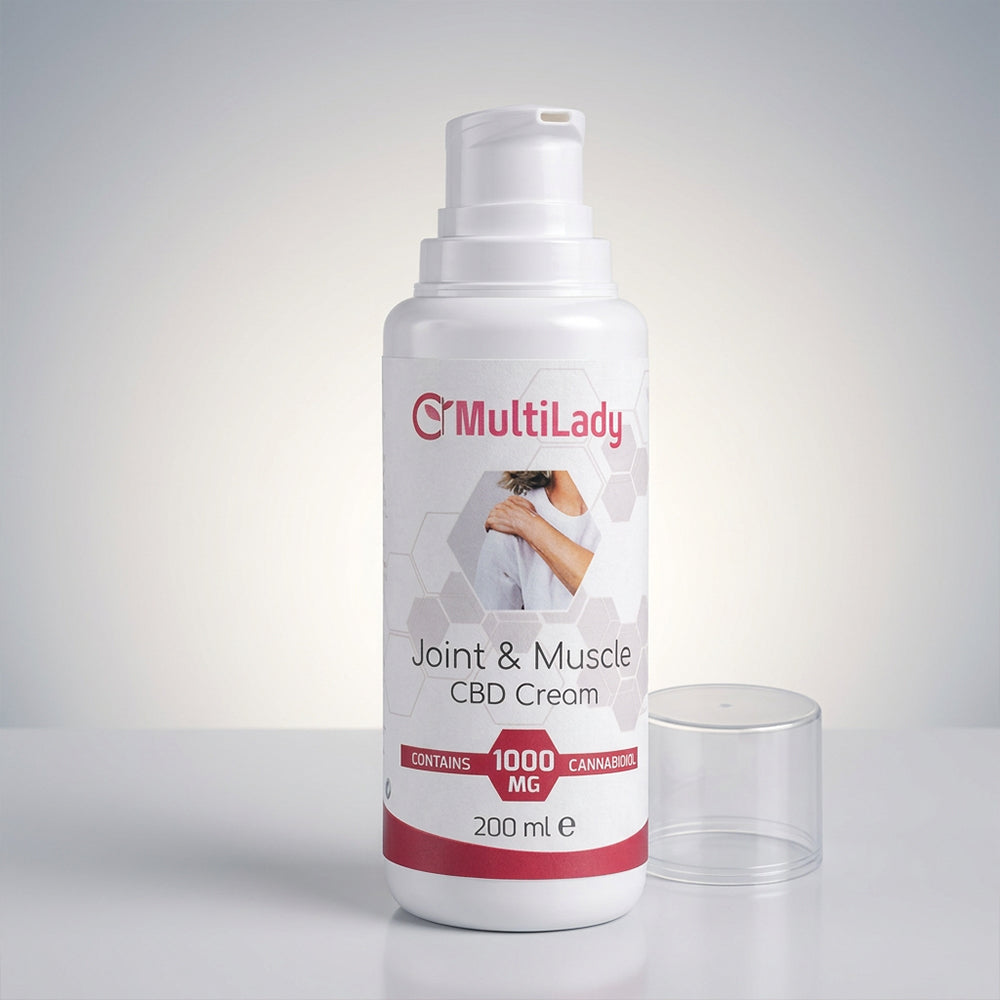 Cremă pentru Articulații și Mușchi MultiLady CBD 1000 mg – 200 ml 3 