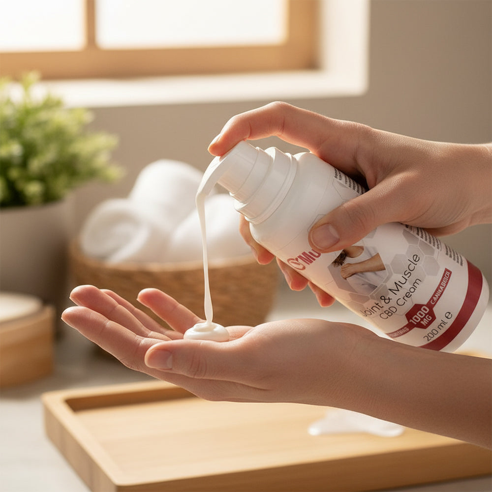 Cremă pentru Articulații și Mușchi MultiLady CBD 1000 mg – 200 ml 11 