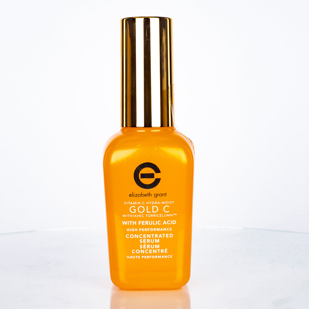 Ser hidratant Elizabeth Grant Vitamin C Hydra-Moist Gold C 1+1 CADOU(2 × 45 ml) 2 