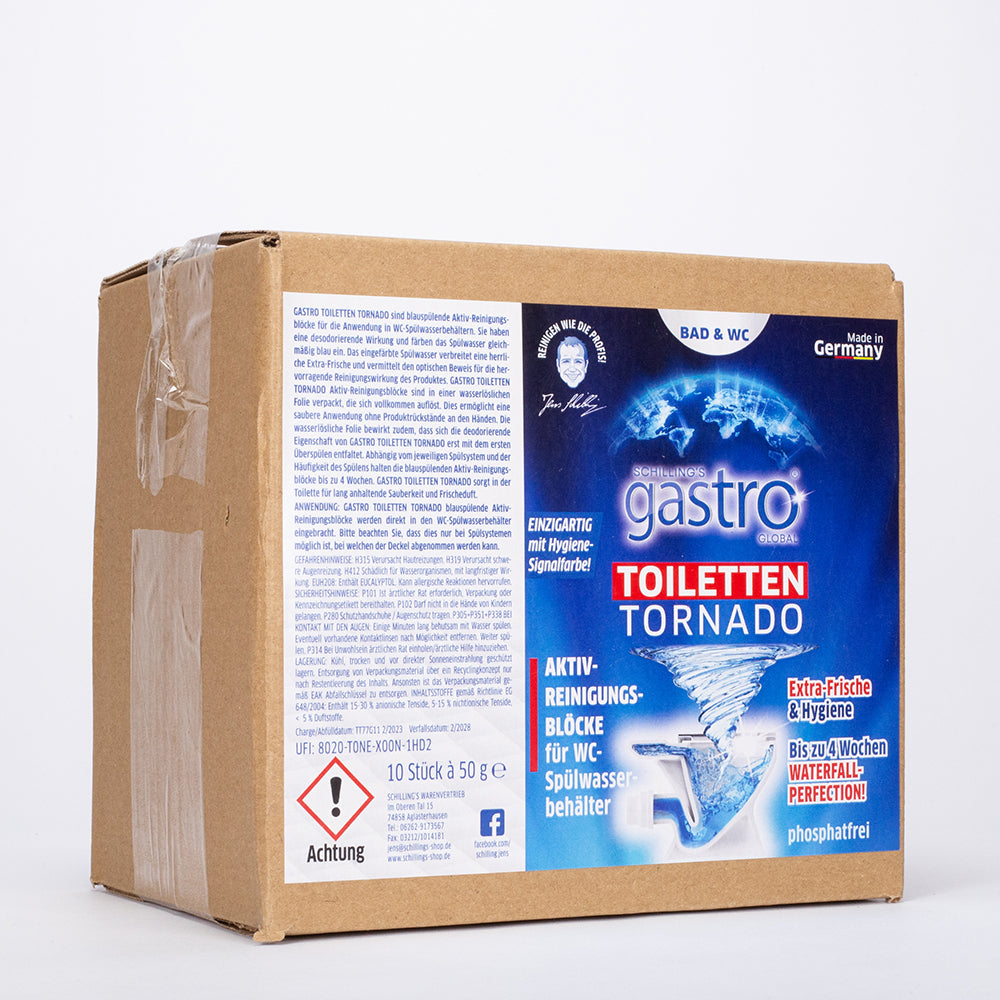 Tablete de curățare a scurgerilor Gastro Toilet Tornado, 10 buc. 2 