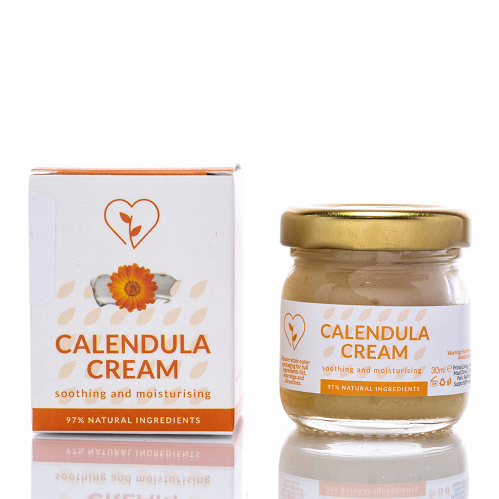 Cremă calmantă de calendula 6 