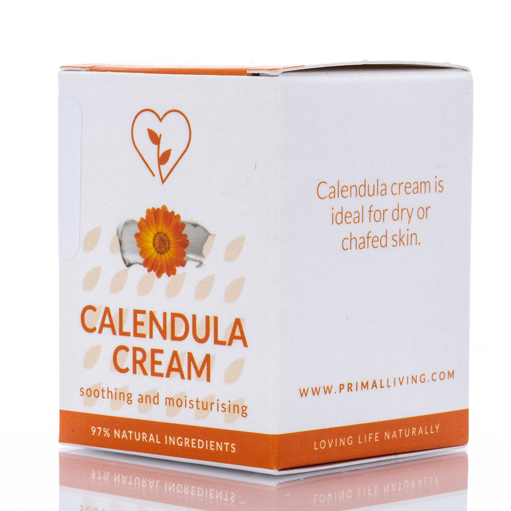 Cremă calmantă de calendula