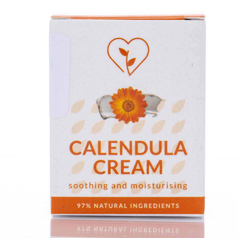 Cremă calmantă de calendula