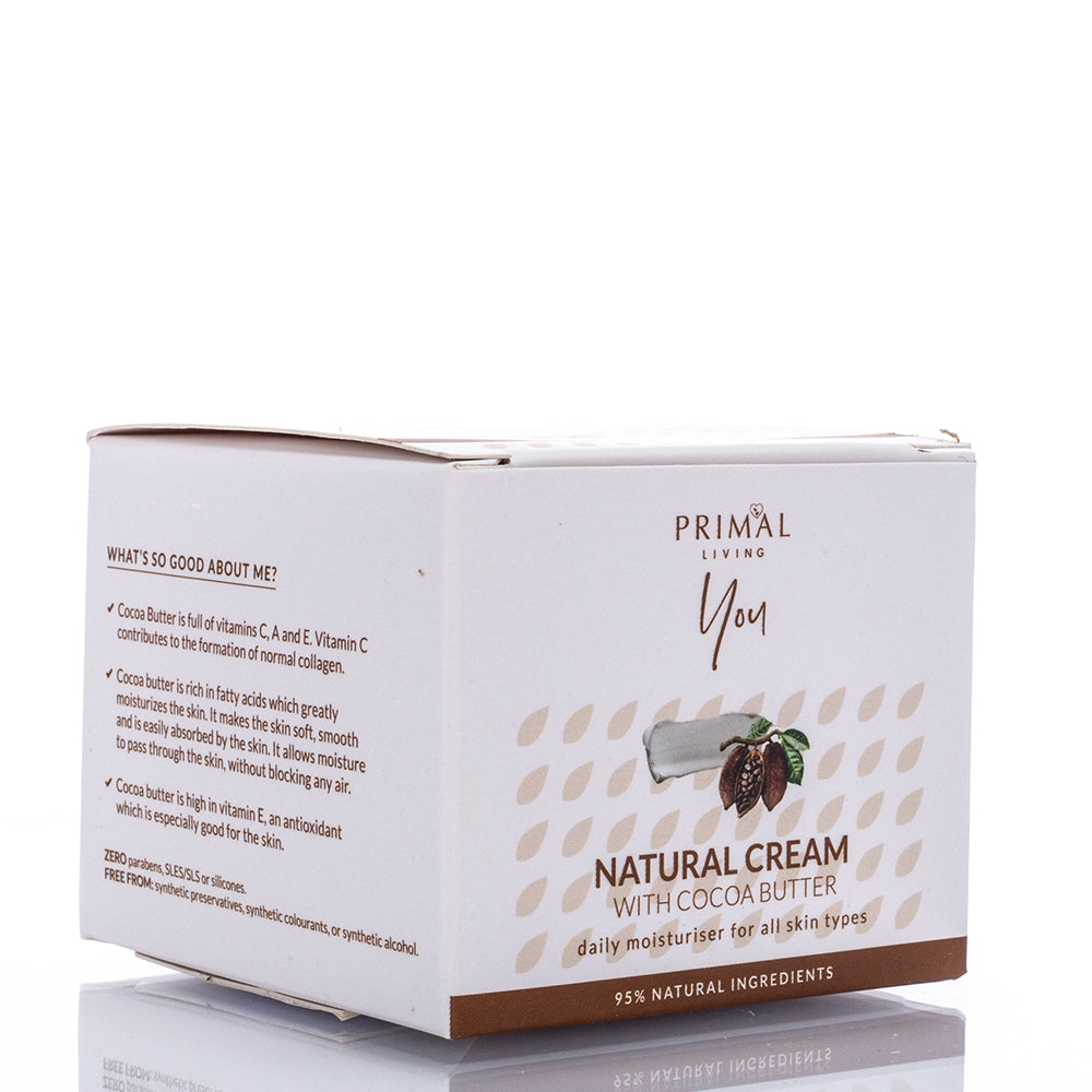 CREMĂ DE FAȚĂ NATURALĂ CU UNT DE CACAO 100G