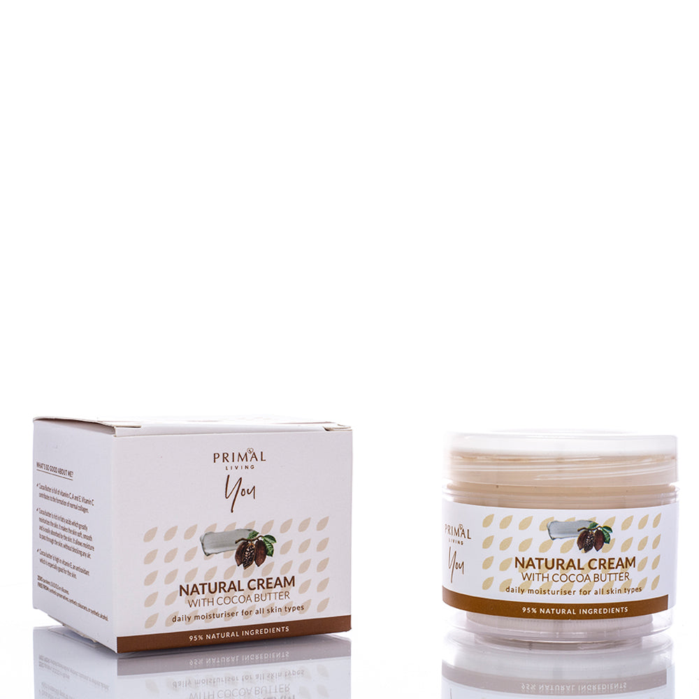 CREMĂ DE FAȚĂ NATURALĂ CU UNT DE CACAO 100G 8 