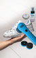 Scrub Buddi – aparat electric pentru curățarea încălțămintei, cu 3 capete interschimbabile