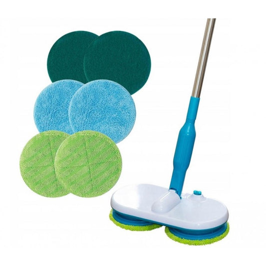 Hurricane Floating Mop – Mop rotativ electric, alimentat cu baterii