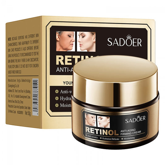 Cremă facială fermizantă cu retinol, SADOER