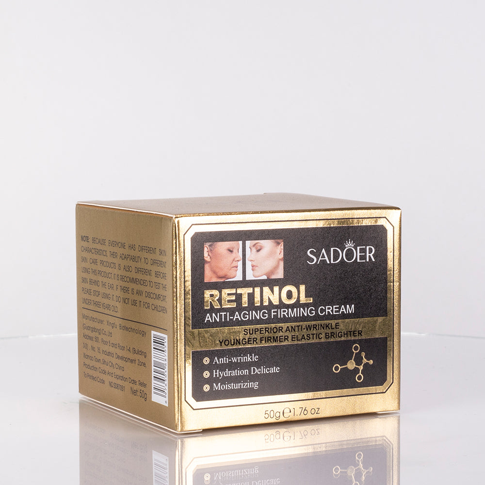 Cremă facială fermizantă cu retinol, SADOER 4 