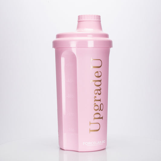 Shaker UpgradeU, roz, 500 ml