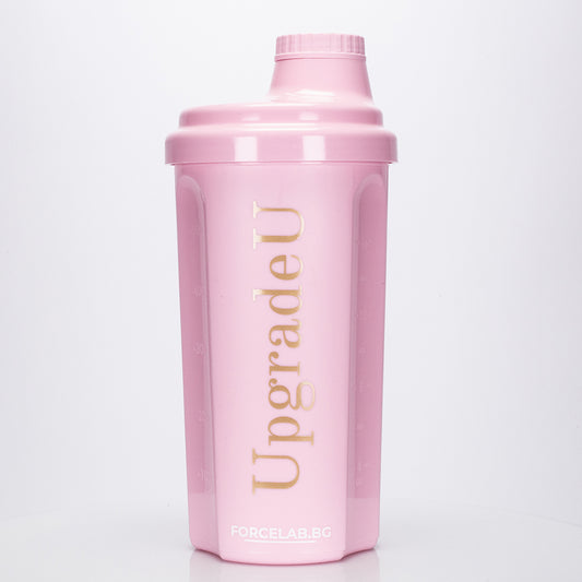Shaker UpgradeU, roz, 500 ml