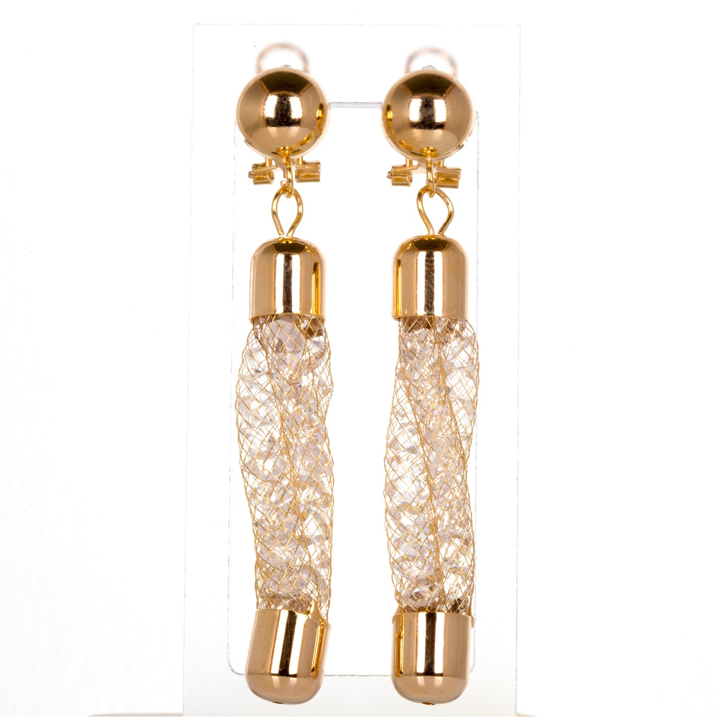 Set din Aliaj Placat cu Aur cu Cristal Multicolor Emporia®