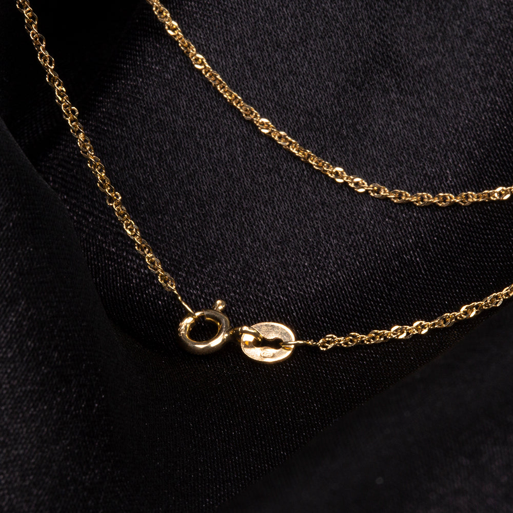 Colier din Aur de 14K ( 1.3 grame ) ( Colier ) 4 
