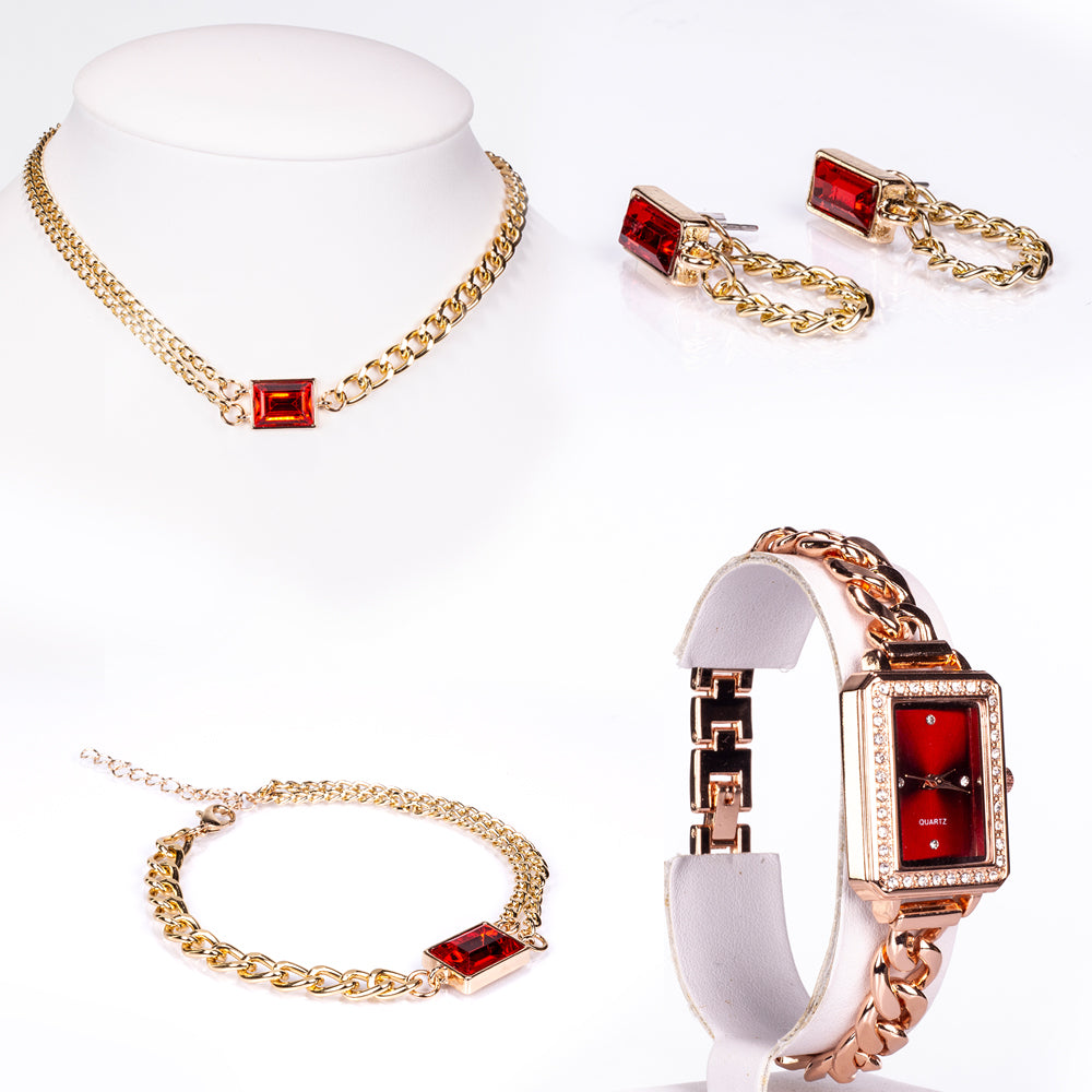 Set din Aliaj Placat cu Aur ( 35 grame ) 1 