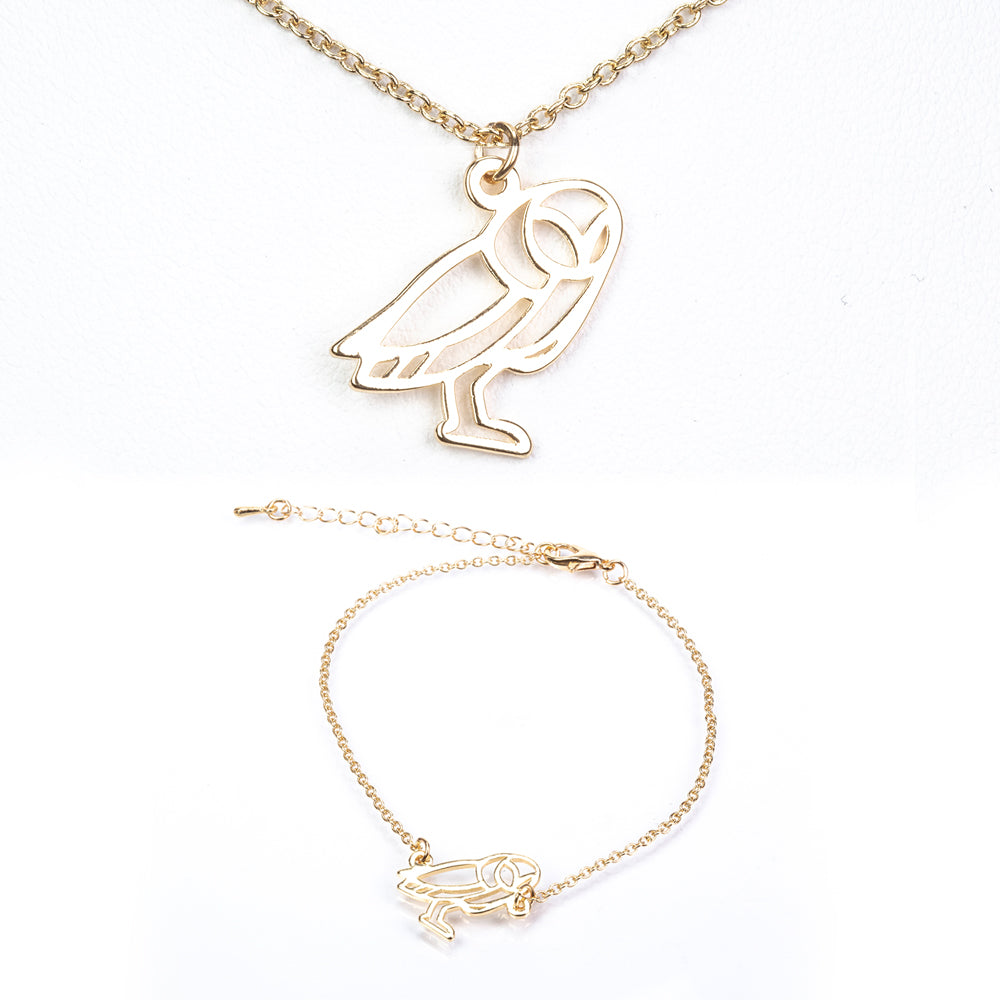 Set din Aliaj Placat cu Aur ( 6.5 grame ) ( Colier+Brățară ) 4 