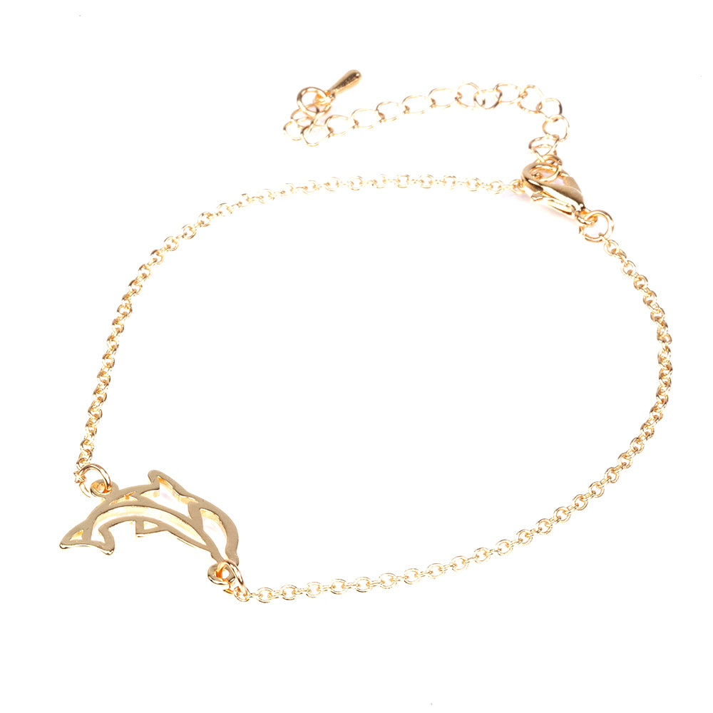 Set din Aliaj Placat cu Aur ( 6.5 grame ) ( Colier+Brățară ) 6 