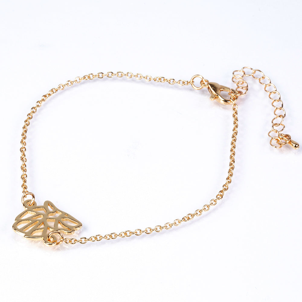 Set din Aliaj Placat cu Aur ( 6.5 grame ) ( Colier+Brățară ) 6 