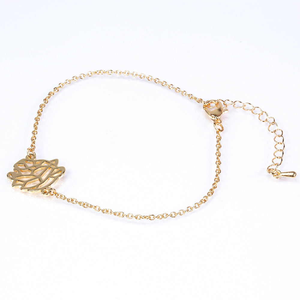 Set din Aliaj Placat cu Aur ( 6.5 grame ) ( Colier+Brățară ) 6 