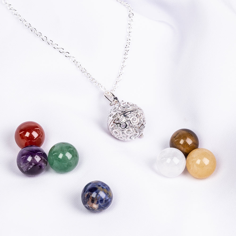 Colier din Aliaj Placat cu Aur ( 26.67 grame ) cu Ametist și Lapis Lazuli 55.8 Carate ( Colier+Pandantiv ) 3 