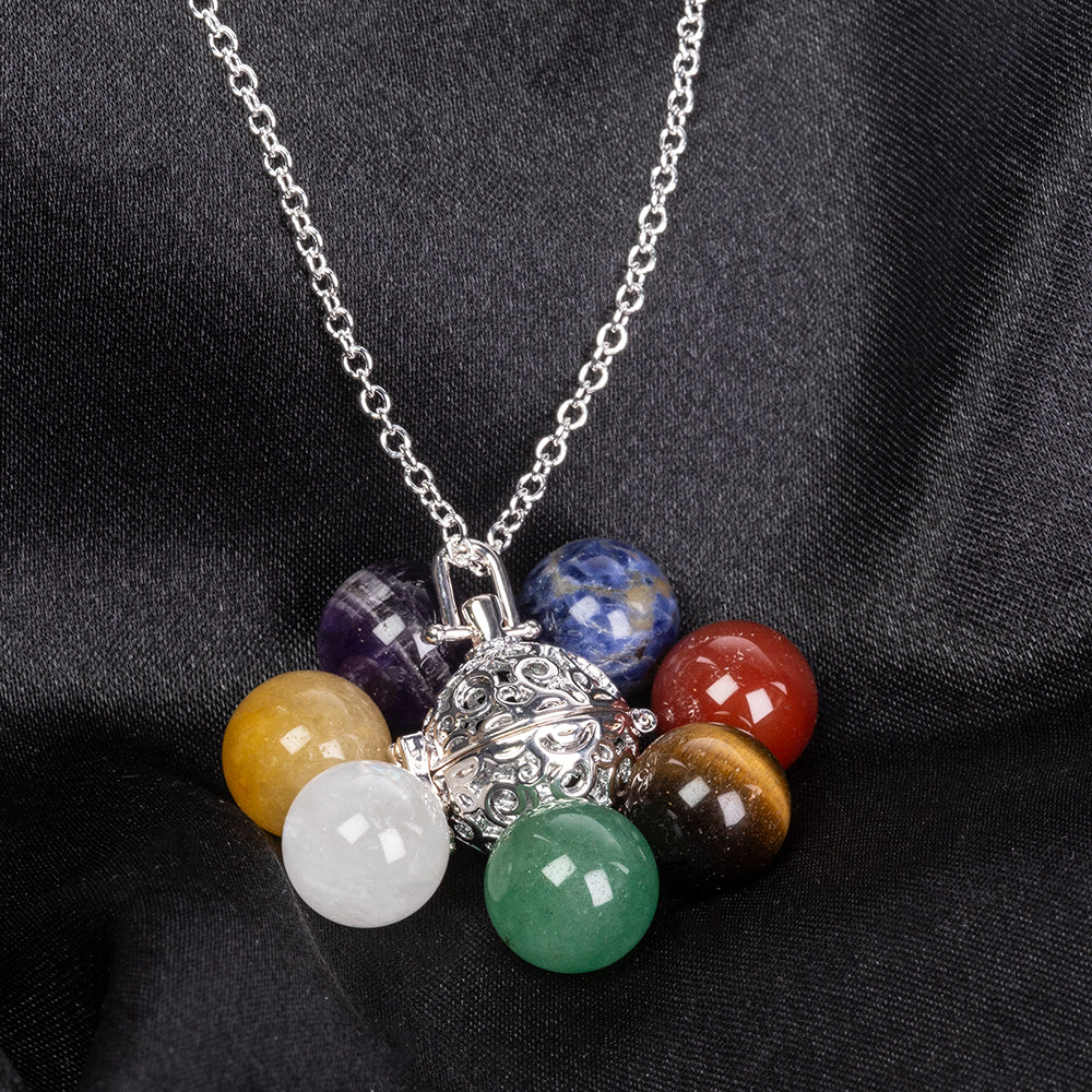 Colier din Aliaj Placat cu Aur ( 26.67 grame ) cu Ametist și Lapis Lazuli 55.8 Carate ( Colier+Pandantiv ) 6 