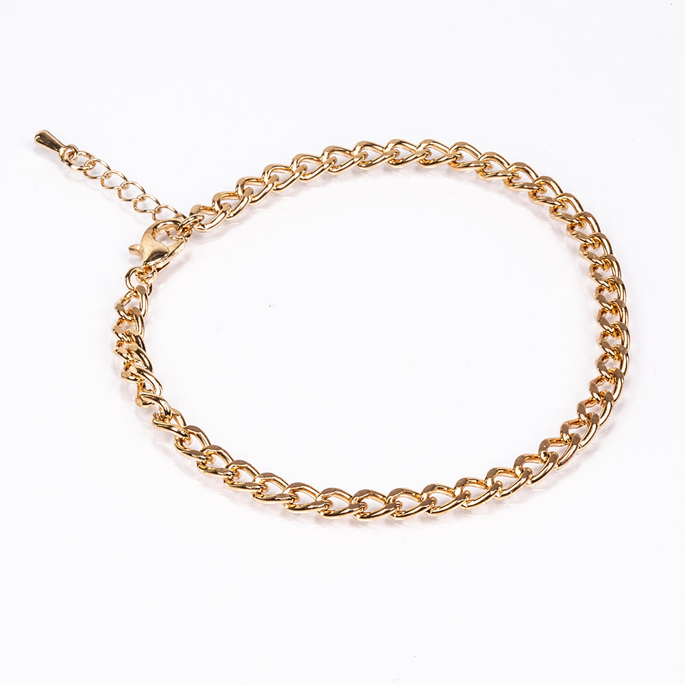 Set din Aliaj Placat cu Aur ( 0.48 grame ) cu Cristal Alb Emporia® 2.4 Carate ( Colier+Cercei+Brățară )