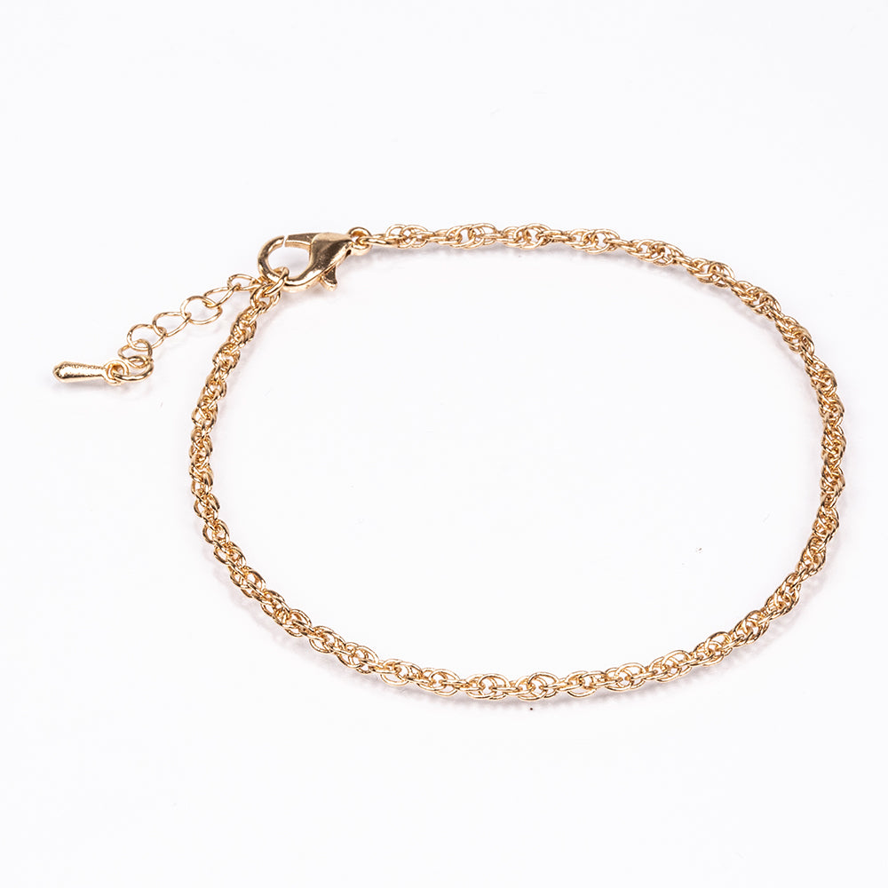 Set din Aliaj Placat cu Aur ( 0.48 grame ) cu Cristal Alb Emporia® 2.4 Carate ( Colier+Cercei+Brățară ) 9 