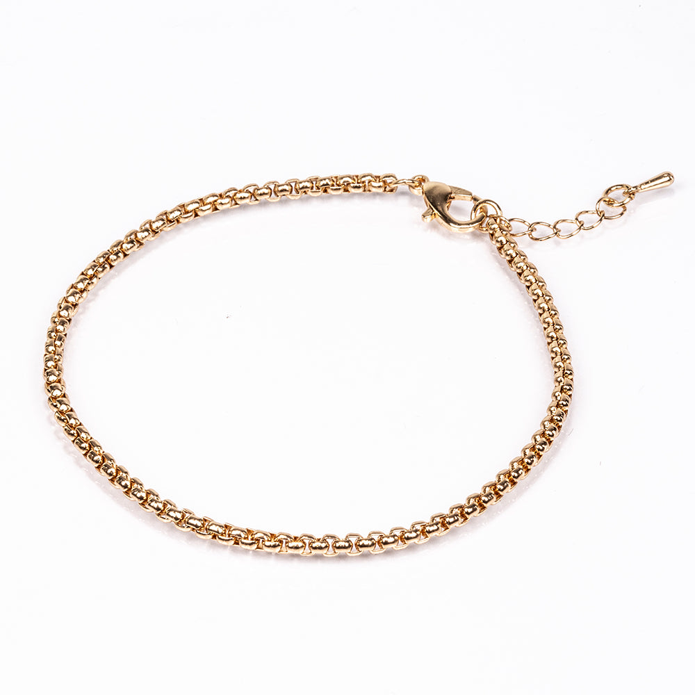 Set din Aliaj Placat cu Aur ( 0.48 grame ) cu Cristal Alb Emporia® 2.4 Carate ( Colier+Cercei+Brățară )