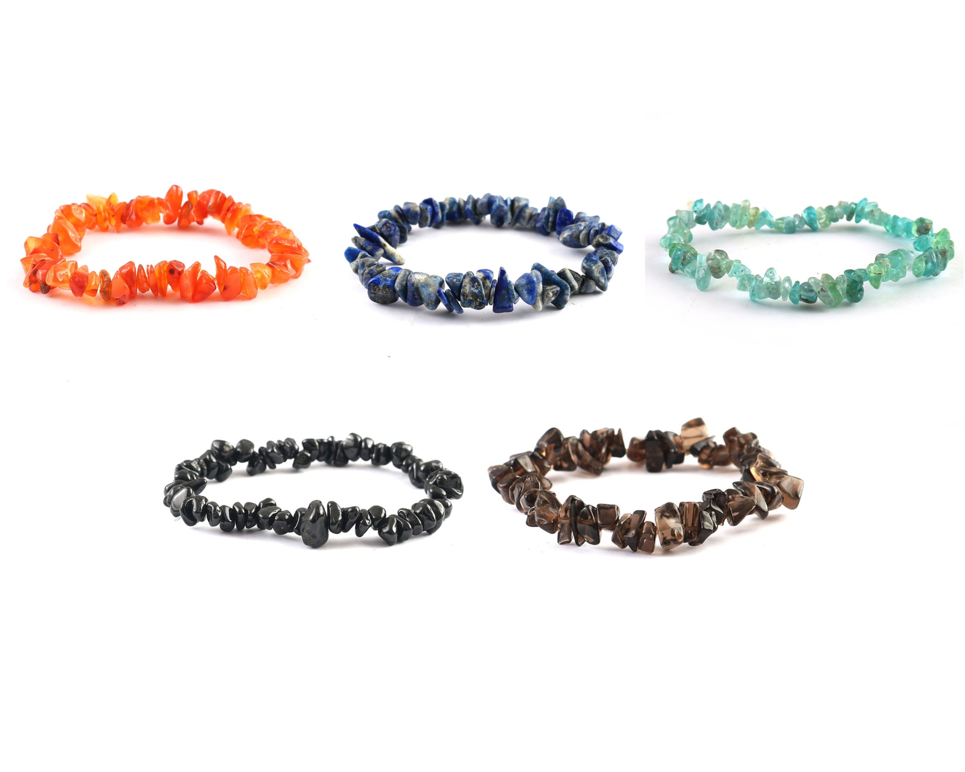 Set din Pepită cu Labradorit și Citrin 4 