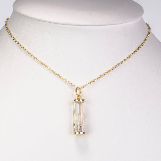 Colier din Aliaj Placat cu Aur ( 5.95 grame ) cu Tanzanit 1.25 Carate