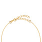 Colier din Argint 925 Placat cu Aur ( 1.84 grame ) cu Turcoaz 31.8 Carate