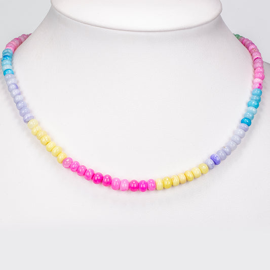 Colier din Aliaj Placat cu Aur ( 3.12 grame ) cu Opal 94.03 Carate