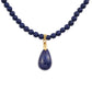 Colier din Aliaj Placat cu Aur ( 5.91 grame ) cu Lapis Lazuli 29.57 Carate