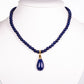 Colier din Aliaj Placat cu Aur ( 5.91 grame ) cu Lapis Lazuli 29.57 Carate