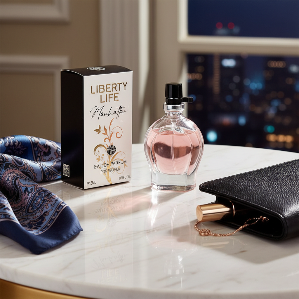 15 ml EDP „LIBERTY LIFE MANHATTAN” parfum ambré fougère 6 