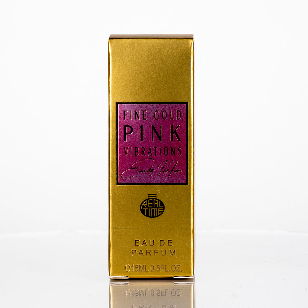 15 ml EDP „FINE GOLD PINK VIBRATIONS” parfum citric fructat 5 