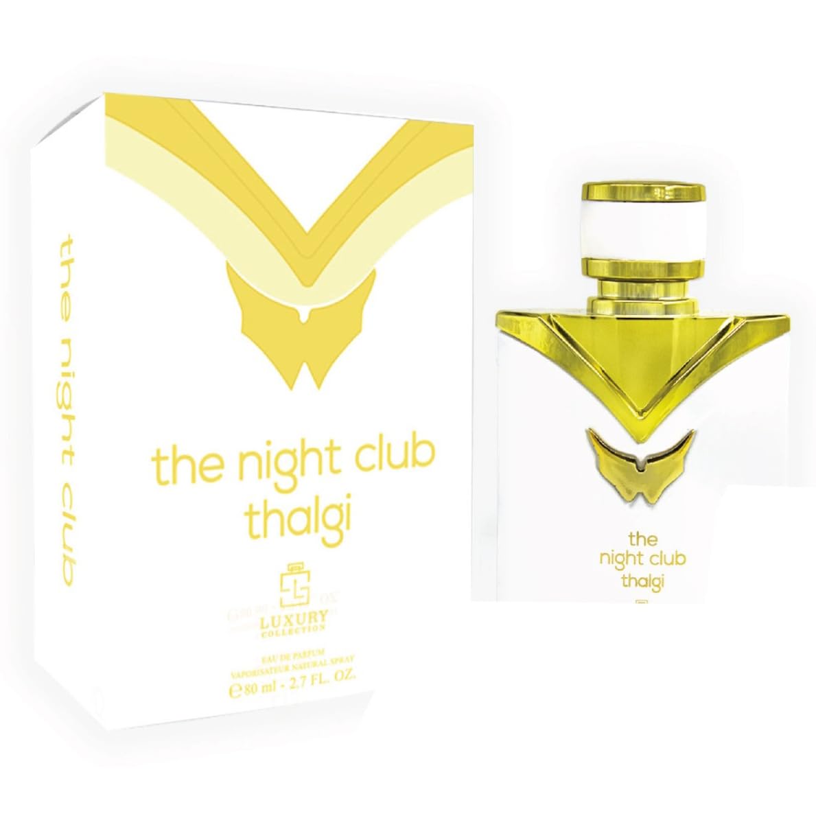 80 ml Eau de Perfume Oriental THE NIGHT CLUB THALGI (TOP: BERGAMOT, LEMON, GINGER, BLACKCURRANT, AROMATIC; MIDDLE: ROSE, JASMINE, IRIS; BASE: MUSK, SANDALWOOD, AMBERWOODS) 2 