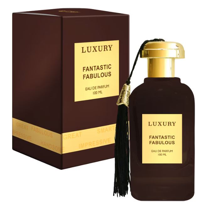 100 ml Eau de Perfume Oriental FANTASTIC FABULOUS (TOP: CLARY SAGE, LAVENDER; MIDDLE: ALMOND, VANILLA, ORRIS, LEATHER; BASE: TONKA BEAN, CASHMERAN, AMBER, WHITE WOODS, MUSK) 1 