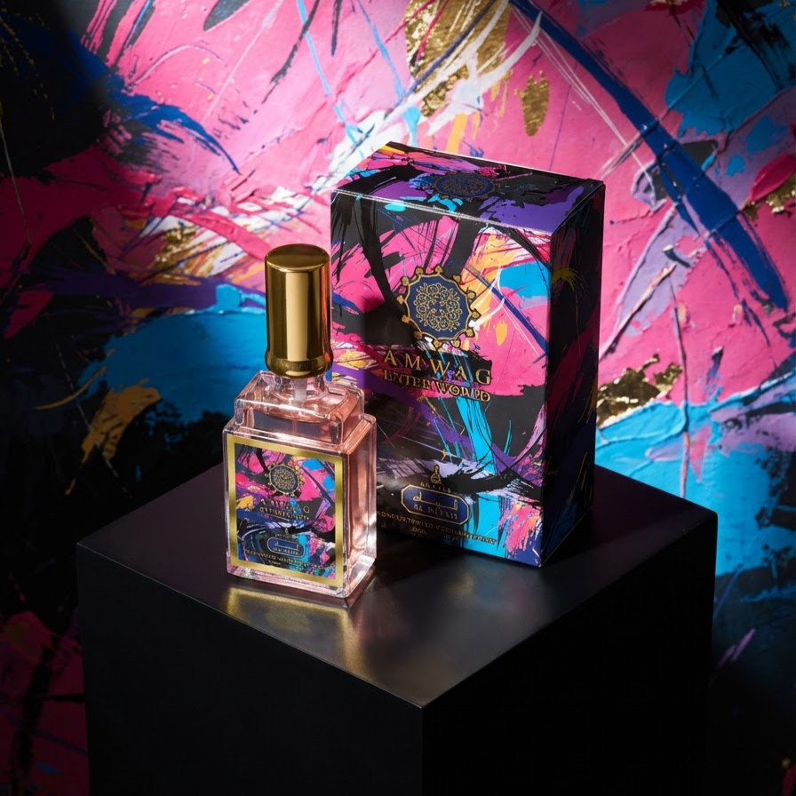 30 ml Eau de Perfume Amwaj Enter World cu Arome Picante de Iasomie pentru Femei 6 