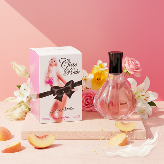 100 ml Parfum EDP "CIAO BABE" cu Arome Fructat-Florale pentru Femei