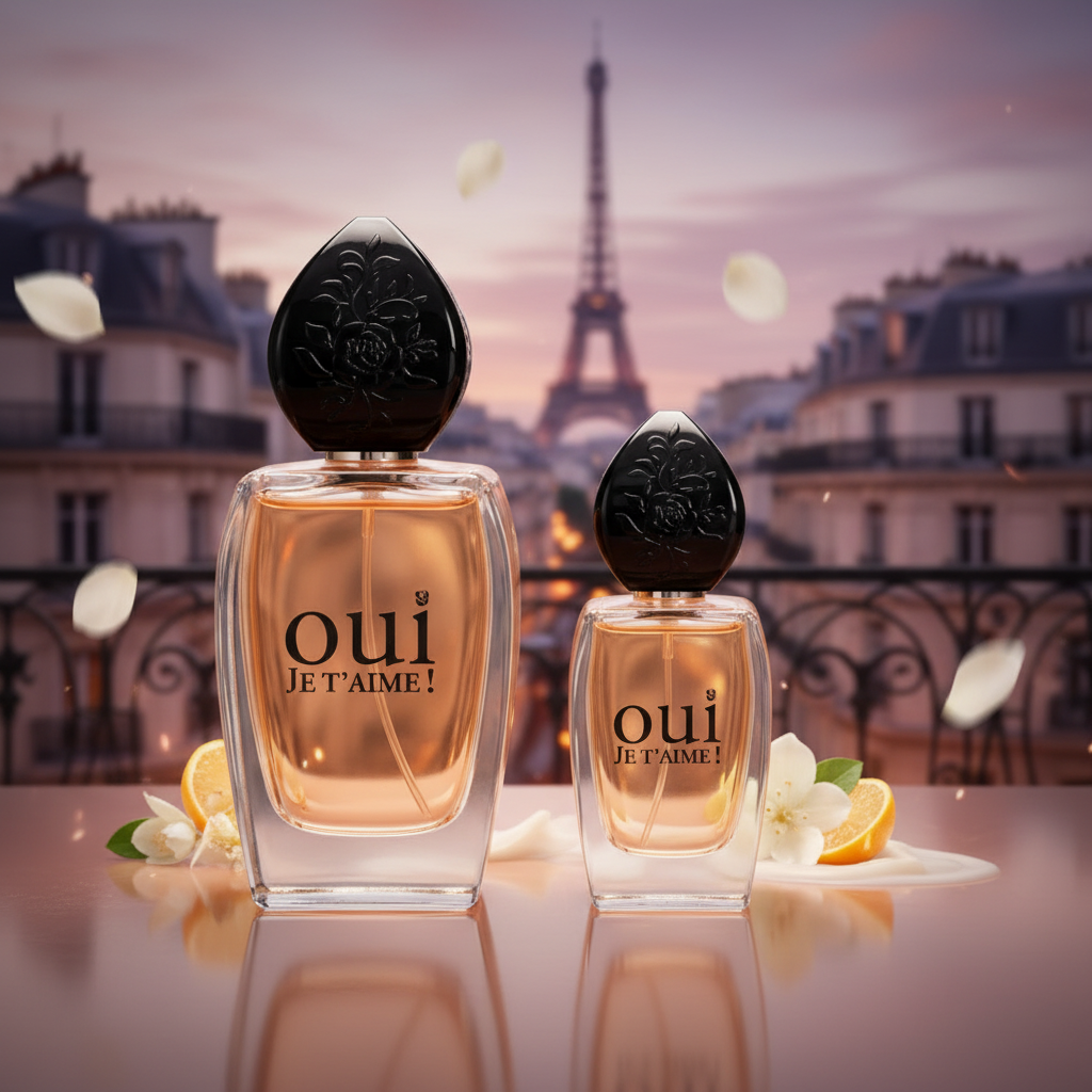 100 ml + 30 ml Parfum EDP "OUI JE T’AIME" Cyprus cu Arome Fructate pentru Femei 7 