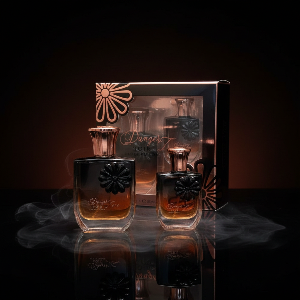 100 ml + 30 ml Parfum EDP "DANGER ZONE NOIR" cu Arome Oriental – Vanilate pentru Femei 1 