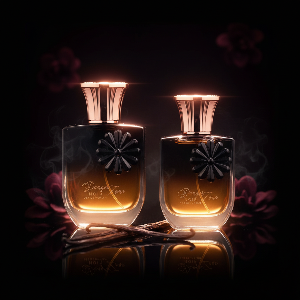 100 ml + 30 ml Parfum EDP "DANGER ZONE NOIR" cu Arome Oriental – Vanilate pentru Femei