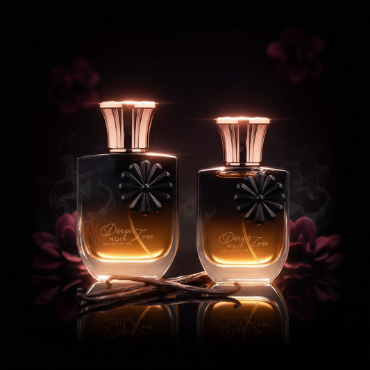 100 ml + 30 ml Parfum EDP "DANGER ZONE NOIR" cu Arome Oriental – Vanilate pentru Femei