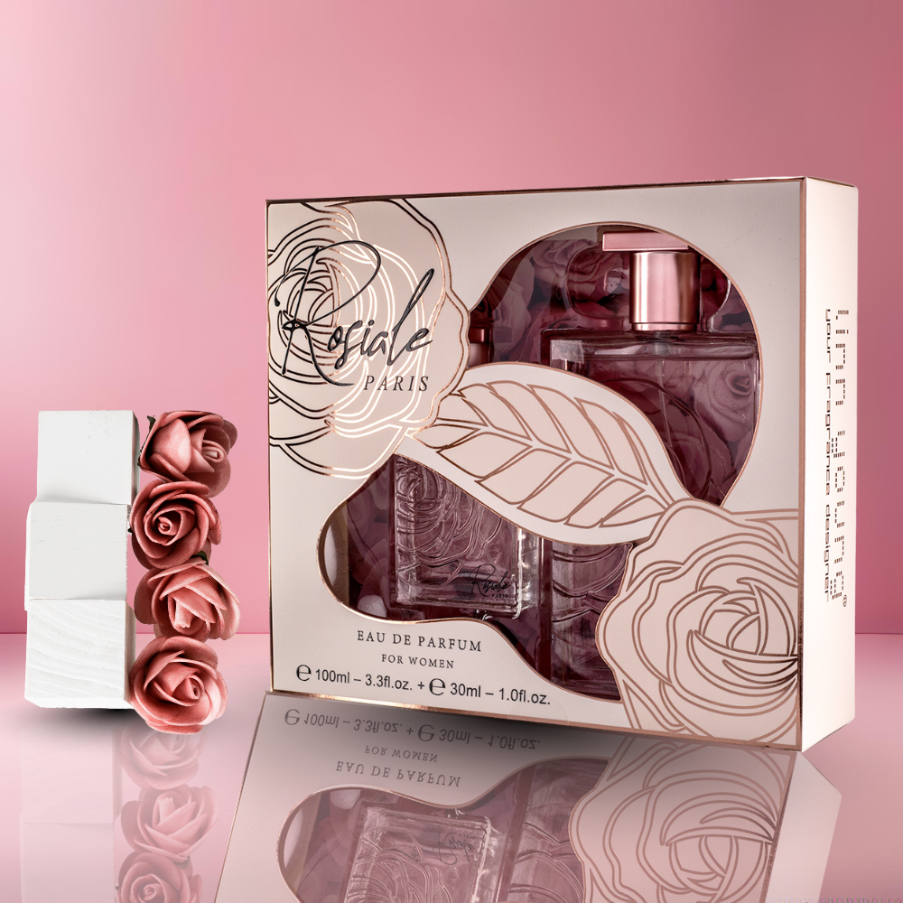 100 ml + 30 ml Parfum EDP "ROSIALE" cu Arome Fresh-Florale pentru Femei 4 